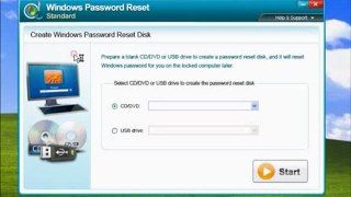 Anmosoft Windows Password Reset Standard--Password Reset