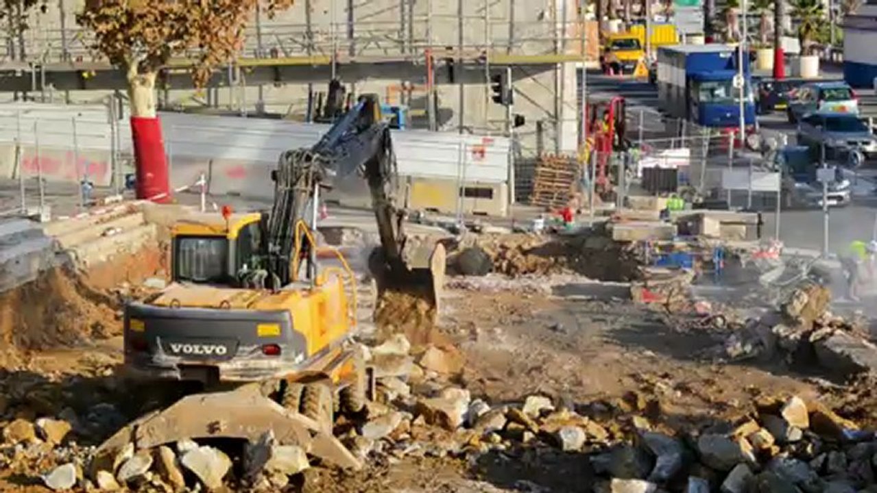 travaux du front de mer