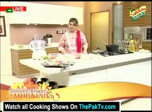 Masala Mornings with Shireen Anwar - 13th December 2012 - Part 1