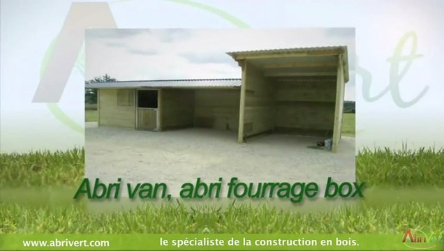 Abrivert, le spécialiste de la structure bois, abris, boxs, barns ou clôtures