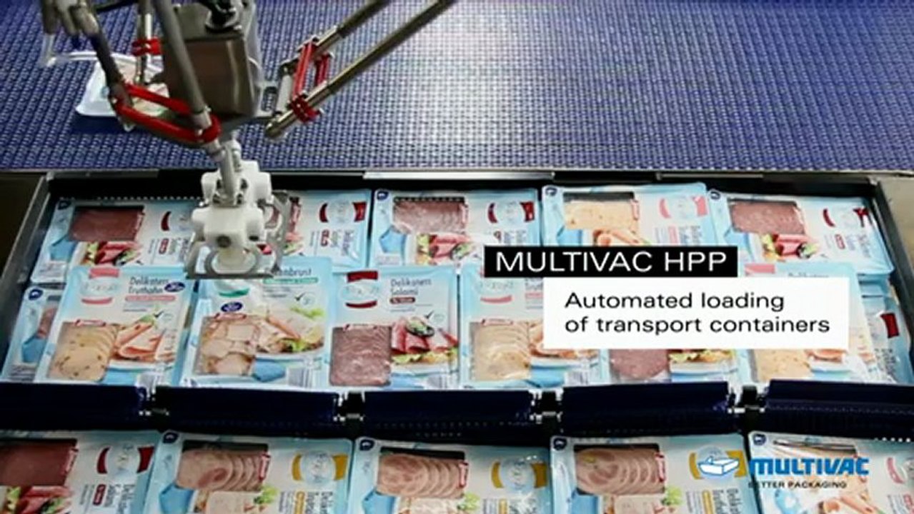 Conservation à haute pression des aliments emballés