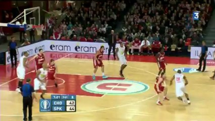 Cholet Basket éliminé de l'Euro Coupe face au Spartak de Saint-Petersbourg