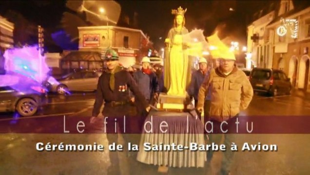 FIL DE L'ACTU - Cérémonie-Ste Barbe à Avion