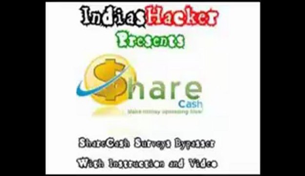 NEW sharecash survey bypasser 2012 link updated [Update 2012 ]