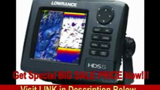 [SPECIAL DISCOUNT] Lowrance HDS-5 GEN2 Plotter/Sounder, with 5-inch LCD, Lake Insight Cartography, and 83/200KHz Transducer.