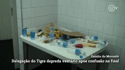 Minutouno.com: El vestuario de Tigre tras los incidente