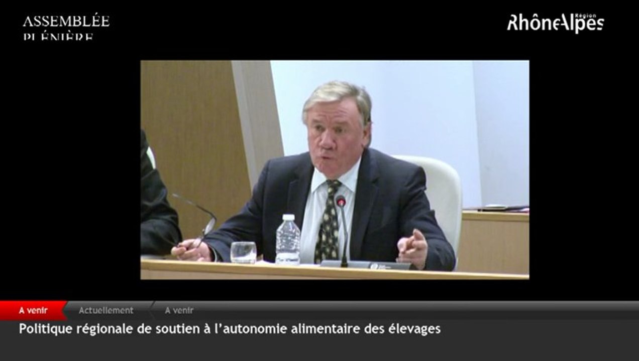 Soutien régional à la filière forêt-bois - Présentation de Michel GREGOIRE