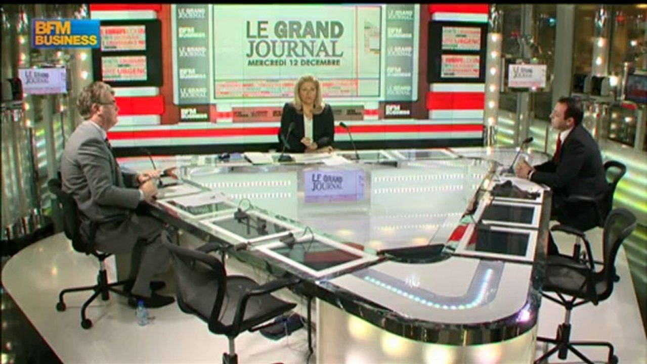 12/12 BFM : Le Grand Journal d’Hedwige Chevrillon - Jean-Paul Delevoye et Fabrice Lenglart 3/4