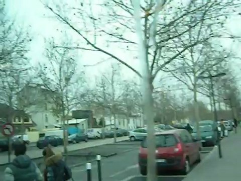 Bus Ride 170 Aubervilliers to Saint-Denis (France)