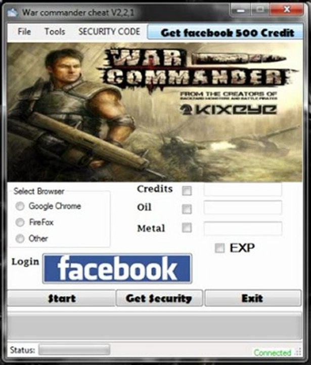 War Commander hacking tools cheat works 100%