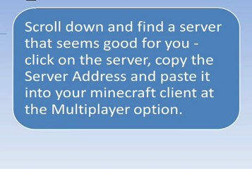 find good multiplayer servers to play on online