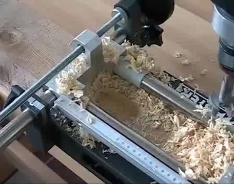 Dispositif portatif de mortaisage de charpente - HMDIFFUSION