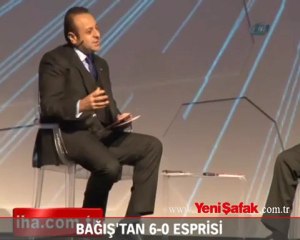 Bağış'tan 6-0 esprisi