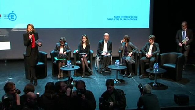 [ARCHIVE] [Ecole numérique] Table ronde du lancement de la stratégie pour faire entrer le numérique à l'école