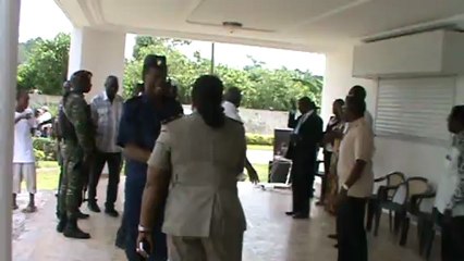 LES AUTORITES ETRANGERES RECU PAR LE DEPUTE, M. AKA AOUELE