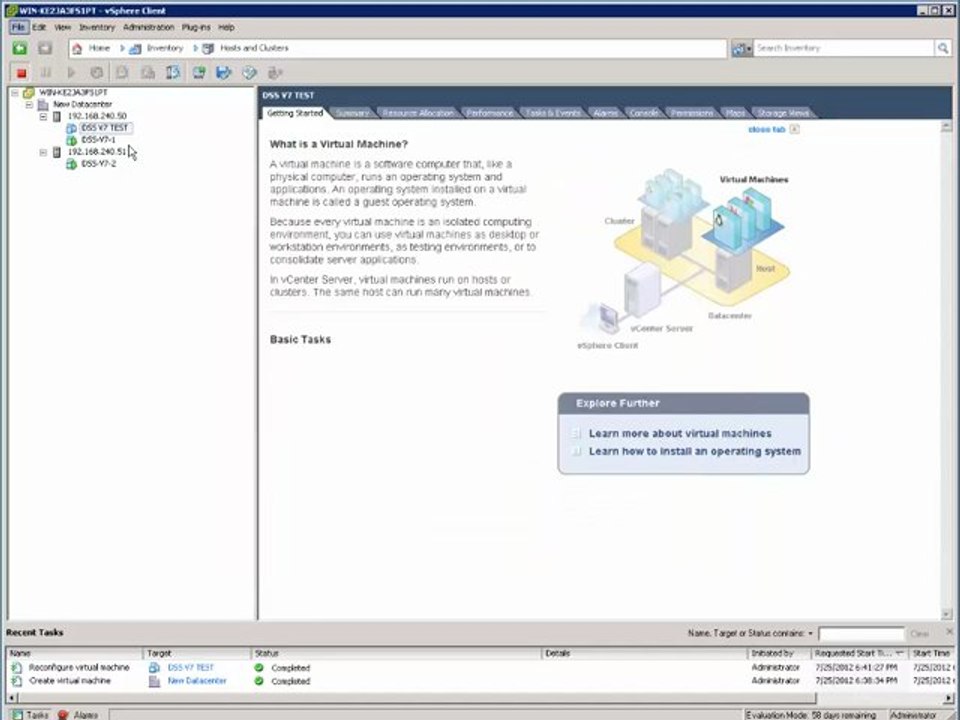 How to Install DSS V7 as VM on VMware ESXi