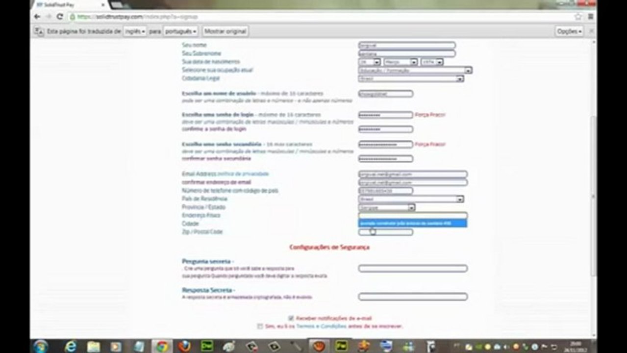 Tutorial vídeos solidtrustpay