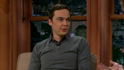 Jim Parsons on The Late Late Show 26 Sep '12