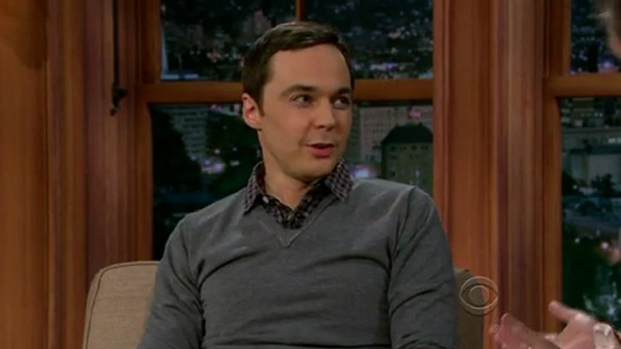 Jim Parsons on The Late Late Show 26 Sep '12