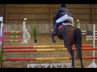 LITCHIE DE BERNOT et Sophie DIDELET en CSO Club à Soissons en 2012