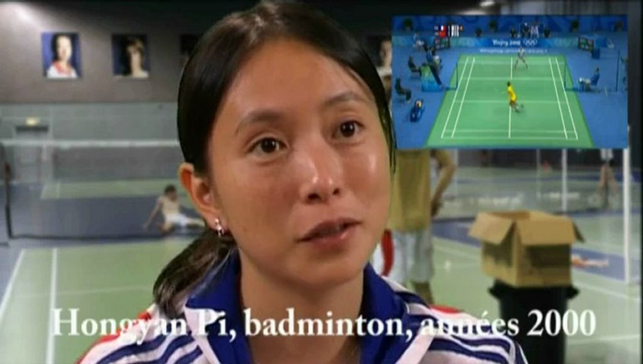 Hongyan Pi,  joueuse française de badminton en simples