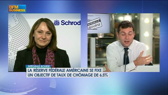 13/12 BFM : Intégrale Bourse - Stratégie sur les marchés : Virginie Maisonneuve (Schroders IM)
