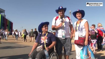 A la rencontre des supporters des Paralympiques de Londres 2012