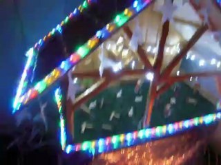 Creche de noel cree par moi et decos exterieur