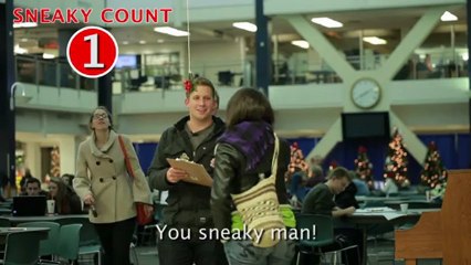 Blague : S'embrasser sous un gui