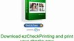 How to print QuickBooks compatible blank checks