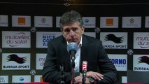 Conférence de presse OGC Nice - Stade Rennais FC : Claude  PUEL (OGCN) - Frédéric  ANTONETTI (SRFC) - saison 2012/2013