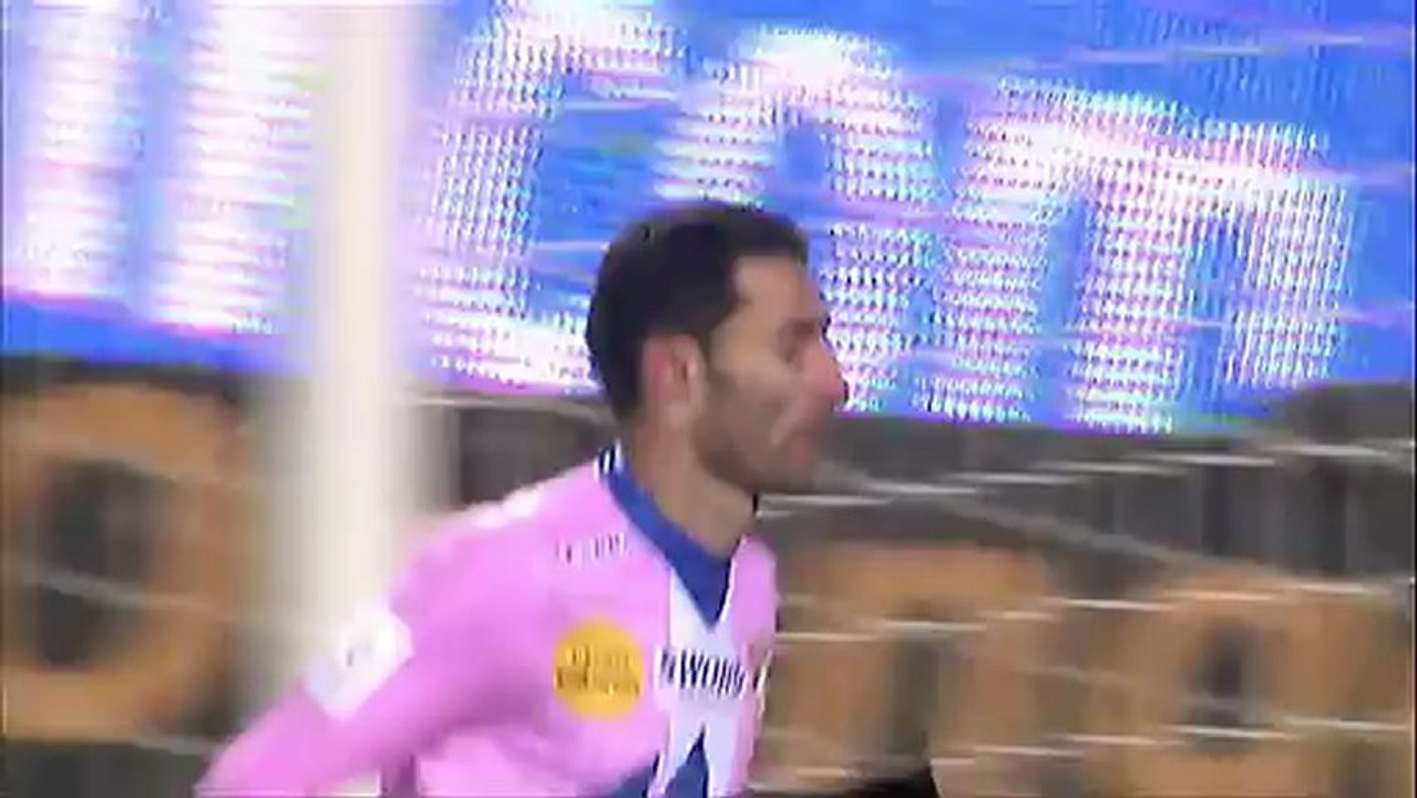 But Cédric BARBOSA (71ème) - Evian TG FC - ESTAC Troyes (2-0) - saison 2012/2013