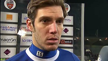 Interview de fin de match : FC Lorient - FC Sochaux-Montbéliard - saison 2012/2013