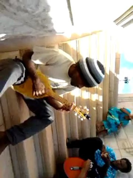 Pacific Islanders warming up @ Baha'i World Center  Haifa Israel 2012