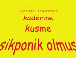 Ay YüzlümMüş Hadi Siktir Git
