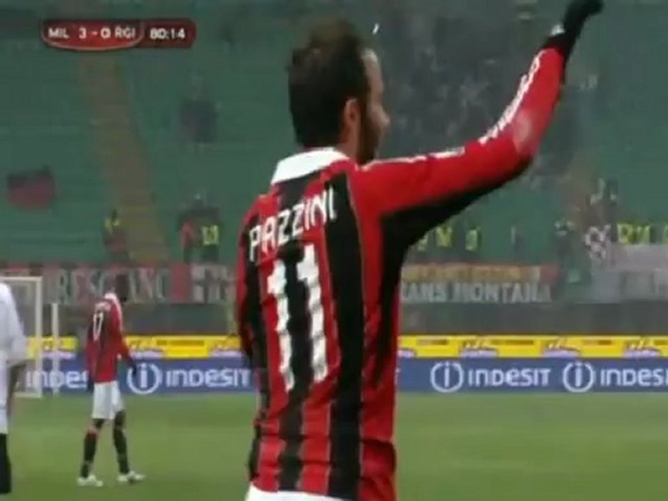 Gol de Pazzini 3-0 (AC Milan vs Reggina) @FCCaptura