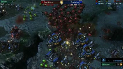 Kas et Nerchio se courent après - Starcraft 2 - team-aaa.com
