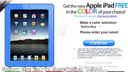 How to get iPad 3 ( without scams 100% legit )