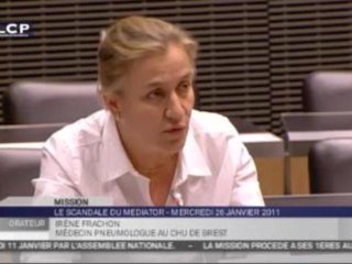 Reportages : Médiator : extraits de l'audition du Dr Irène Frachon