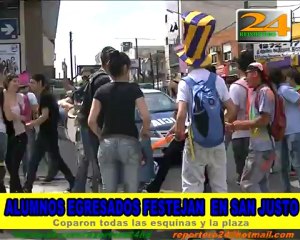 ALUMNOS EGRESADOS FESTEJAN EN SAN JUSTO