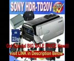 Sony HDR-TD20V High Definition Handycam 20.4 MP 3D Camcorder with 10x Optical Zoom and 64 GB Embedded Memory   Extended Li...