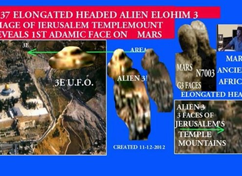 MARS TEMPLEMOUNT ELONGATED HEADED ALIEN CHERUBS IMAGES OF YESHUA