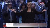 Évènements : Congrès du Front National; résultats de vote