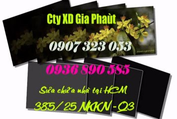 Cty Sửa Nhà Rẻ Tại Quận 3 hcm call 0936 890 585