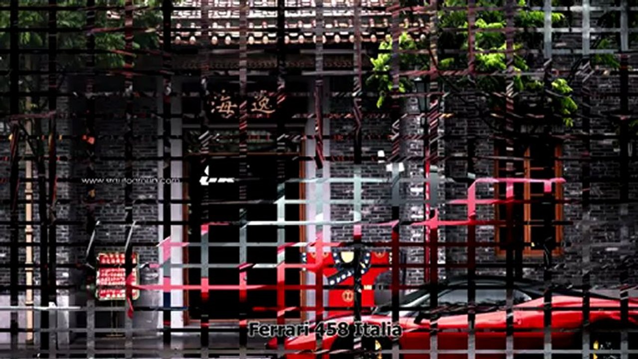 Red Chrome Ferrari 458 Italia by SR Auto