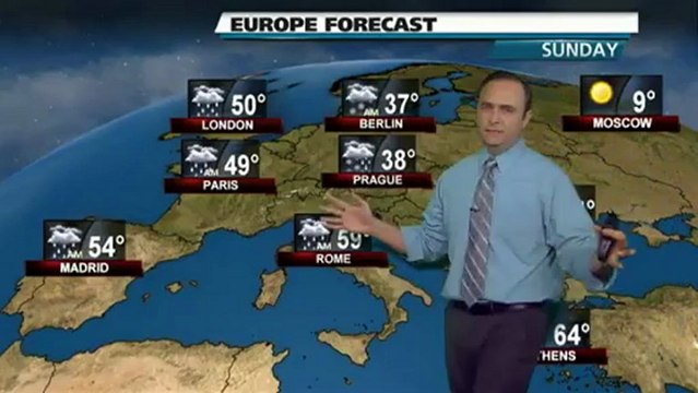 European Vacation Forecast - 12/13/2012