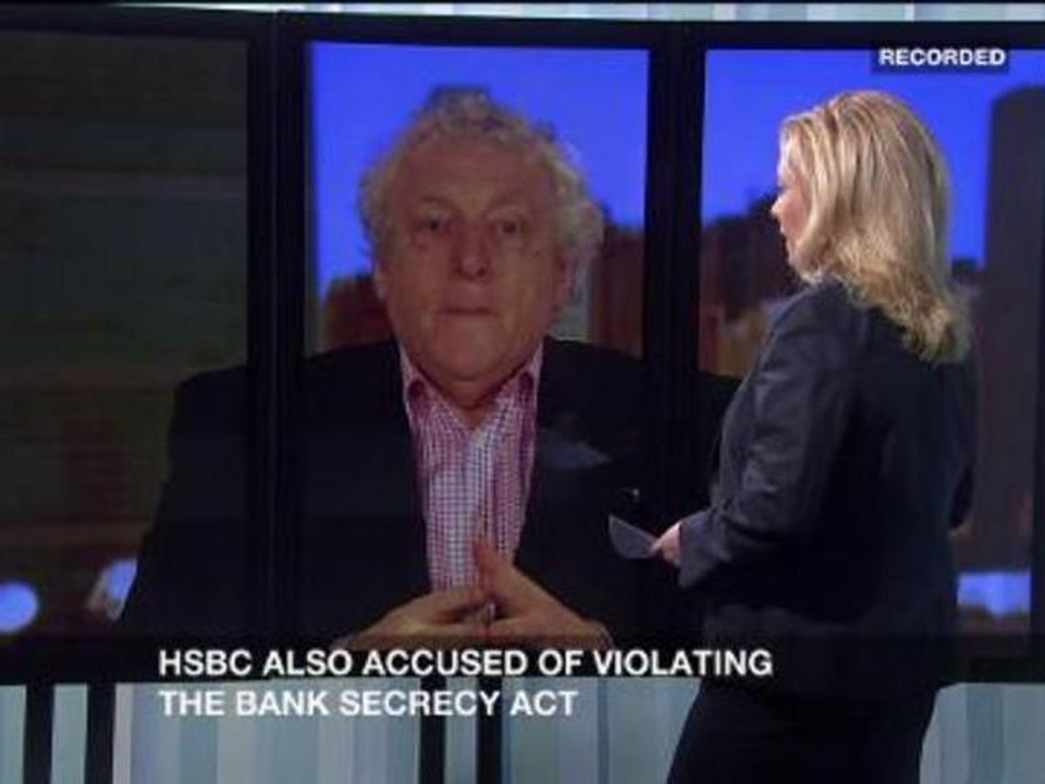 Interview: Jeffrey Robinson on HSBC fine for money-laundering