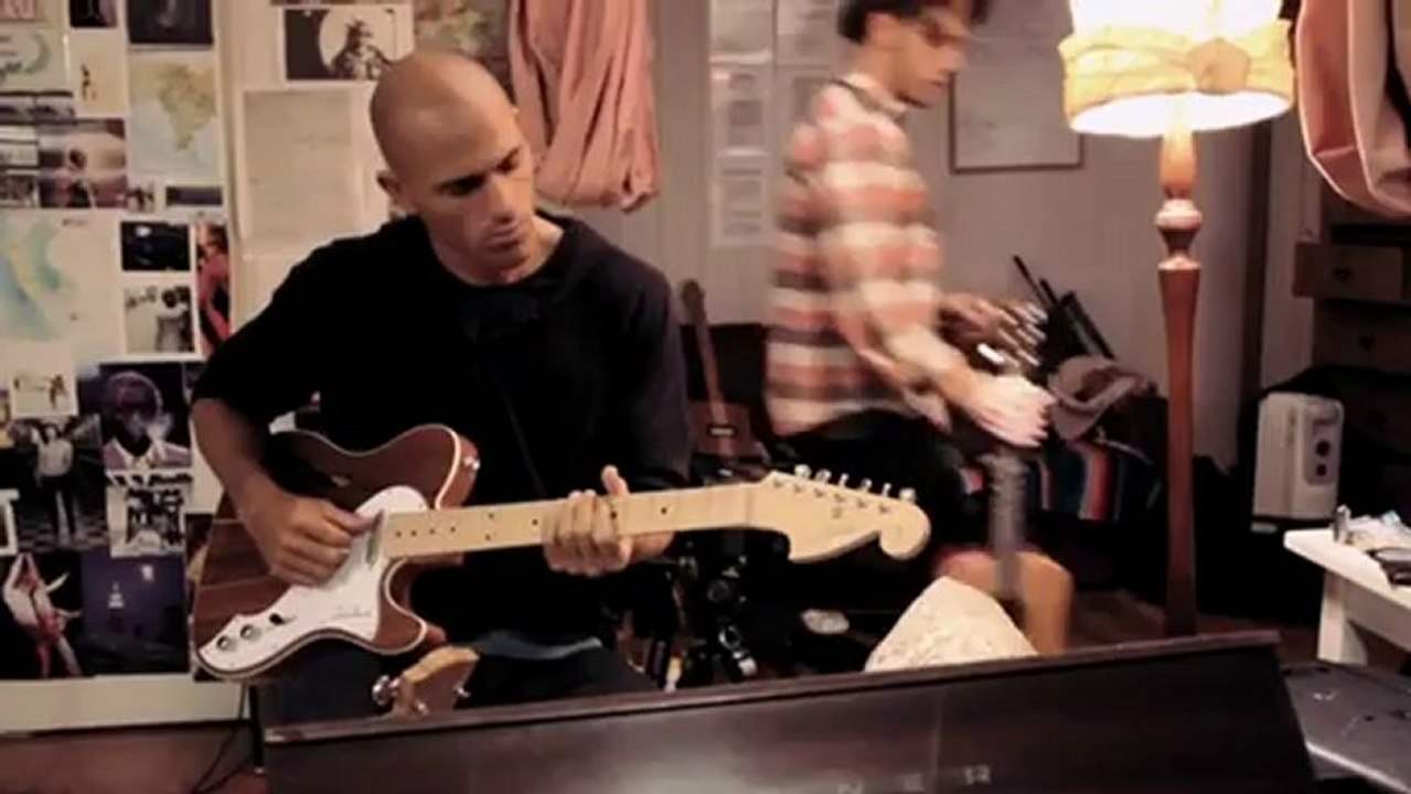 Kelly Slater and Angus Stone at La Casa