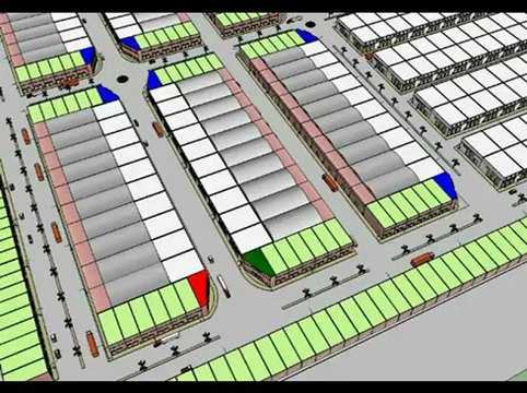 Avant projet de du pôle commercial de Derb Omar à Casablanca Maroc (1 ere partie)