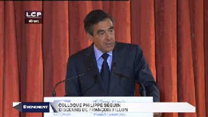 Évènements : Colloque en hommage à Philippe Séguin : Discours de clôture par François Fillon, Premier Ministre